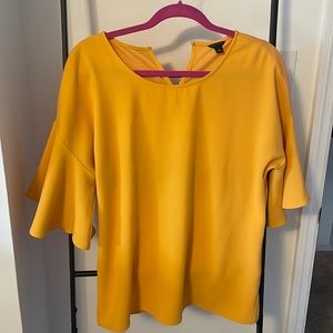 Ann Taylor yellow top